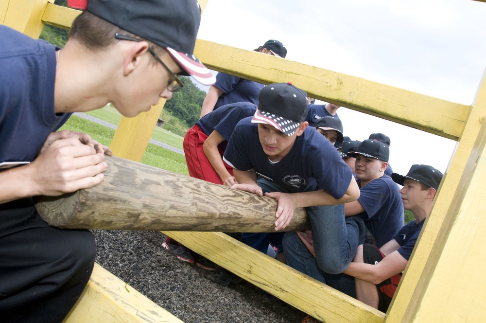 West Virginia high school students complete military-based summer camp