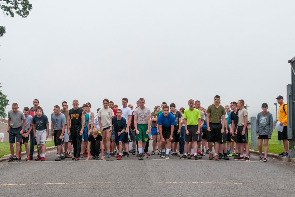 West Virginia high school students complete military-based summer camp