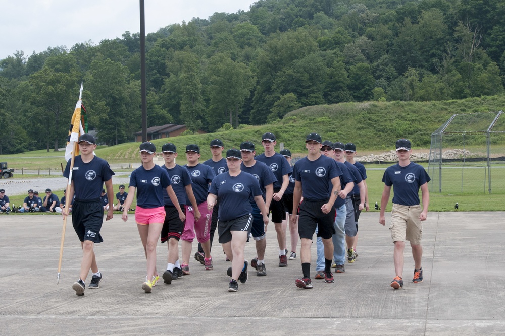 West Virginia high school students complete military-based summer camp