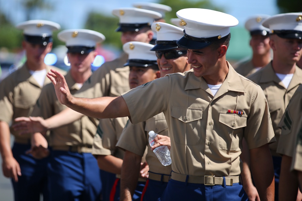 MCBH Marines show aloha, celebrate 4th