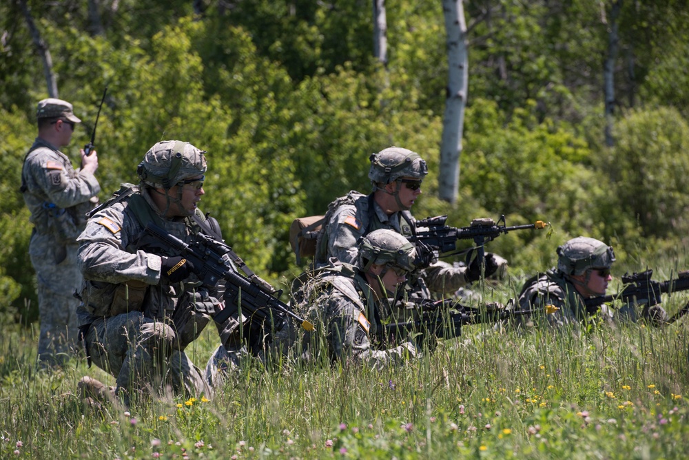 Assaulting an objective