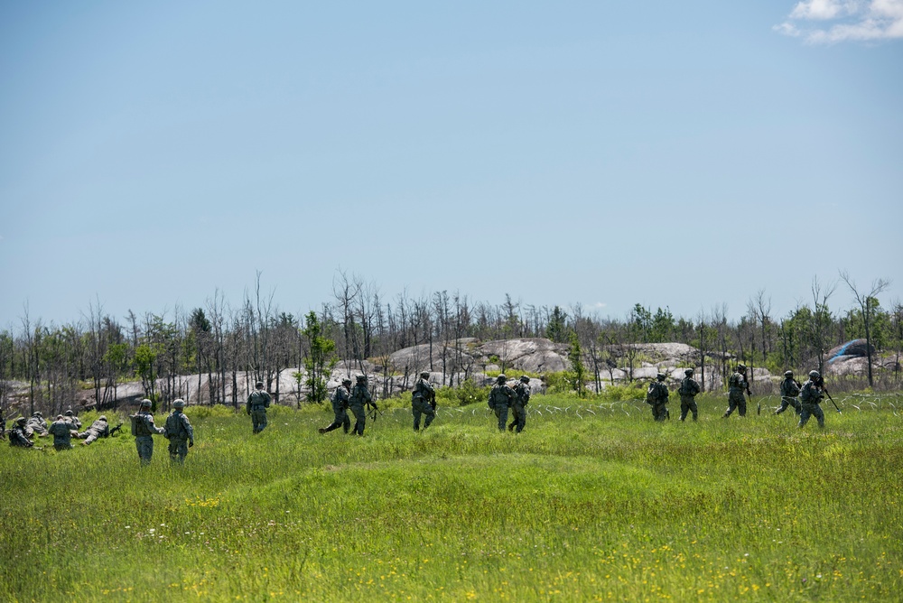 Assaulting an objective