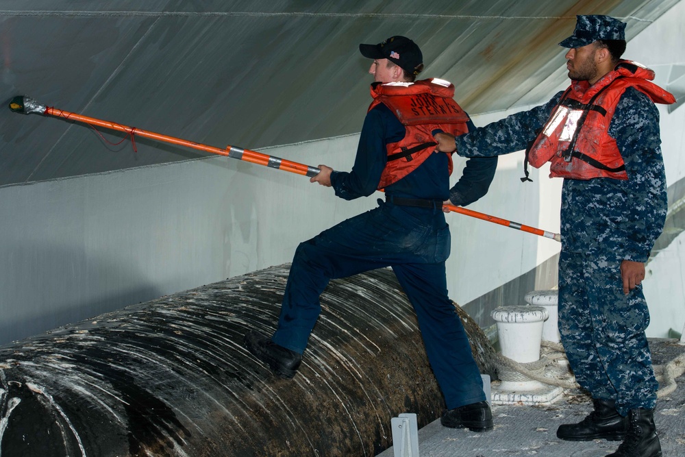 USS John C. Stennis activity