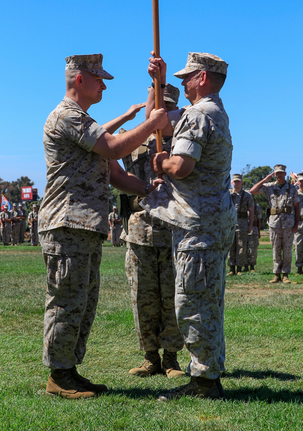 Marine Air Control Group 38 Change of Command