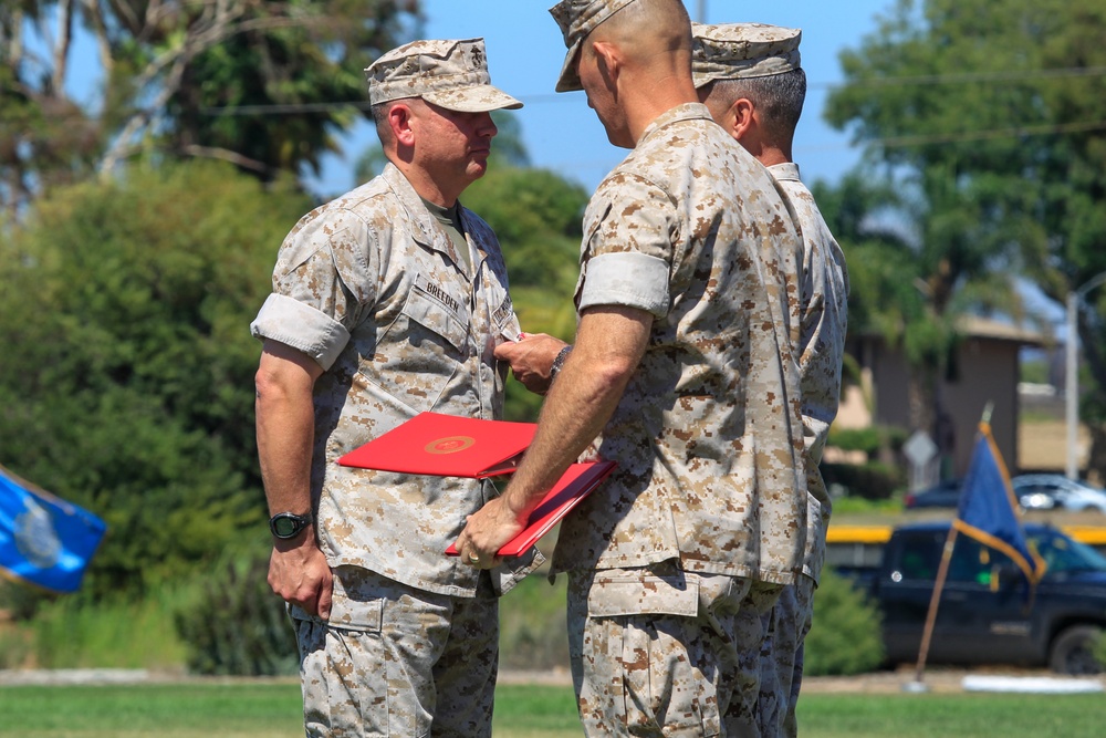 Marine Air Control Group 38 Change of Command