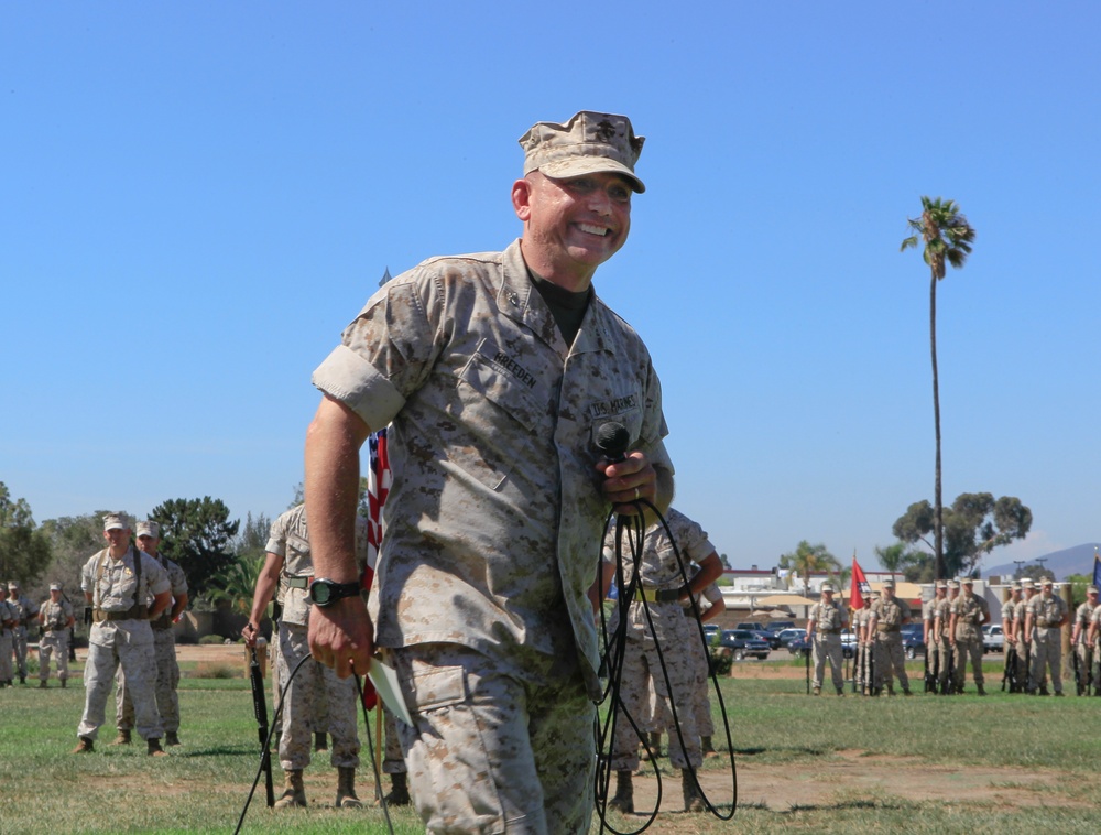 Marine Air Control Group 38 Change of Command