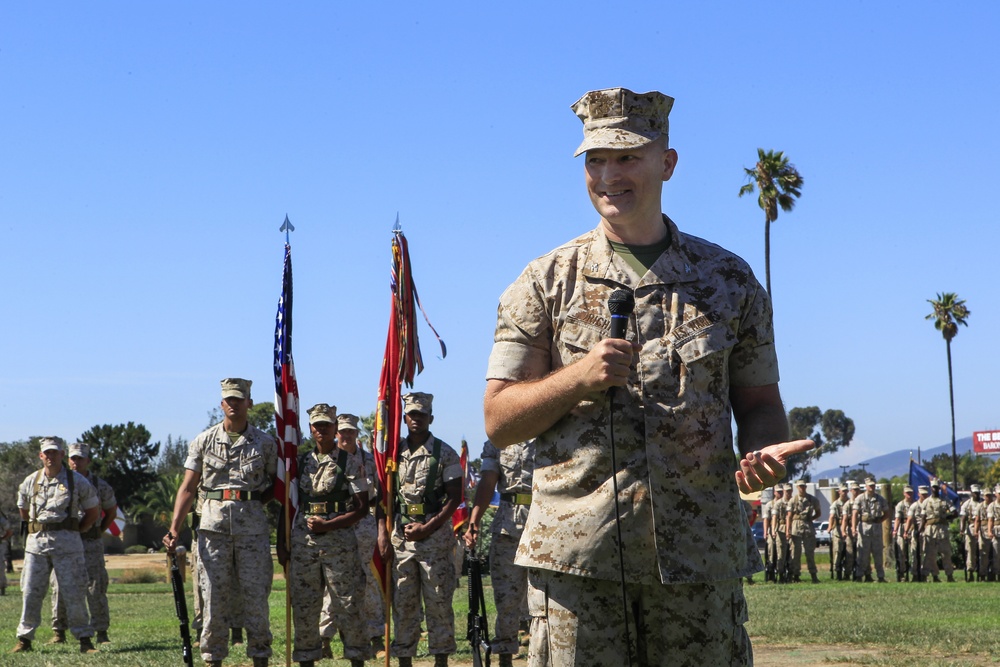 Marine Air Control Group 38 Change of Command