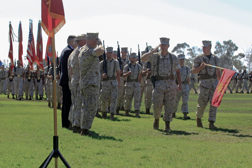 Marine Air Control Group 38 Change of Command