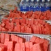 Ice cold watermelon helped cool families during All American BBQ at Oasis Pool and Water Park, aboard Marine Corps Logistics Base Barstow, Calif., July 4