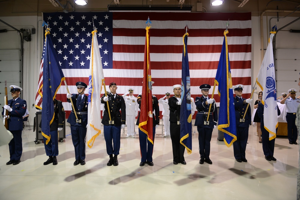 Coast Guard Sector Anchorage, Alaska, conducts change of command ceremony