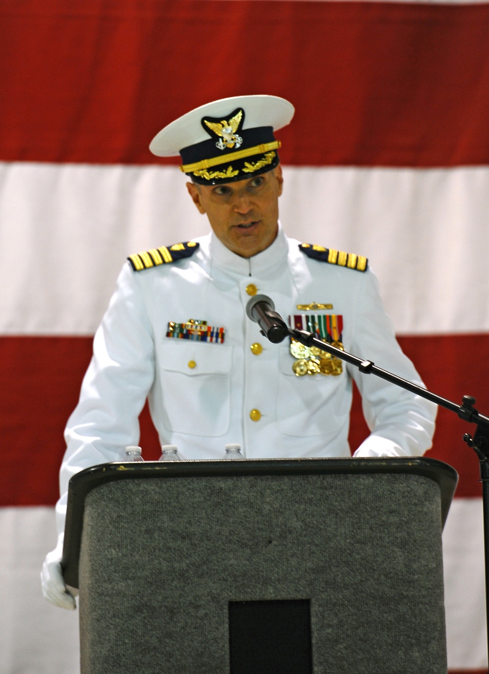 Coast Guard Sector Anchorage, Alaska, conducts change of command ceremony