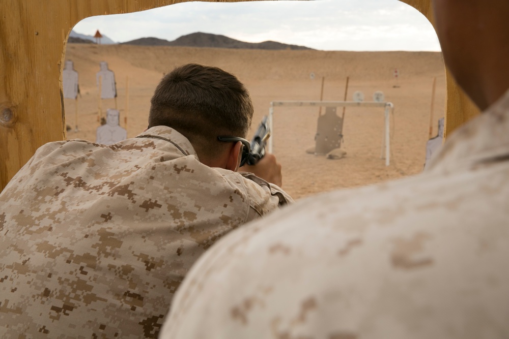 Running, gunning during Western Regional Combat Match