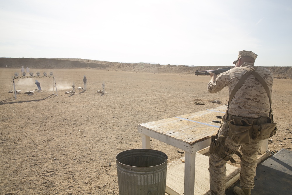 Running, gunning during Western Regional Combat Match