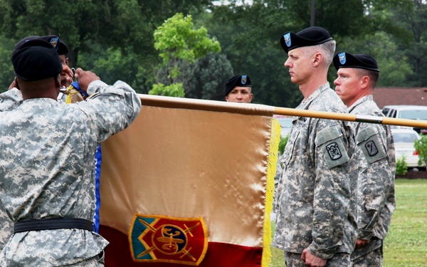 The 501st SBDE, the Champions brigade, is honored with the Distinguished Unit of the Regiment streamer