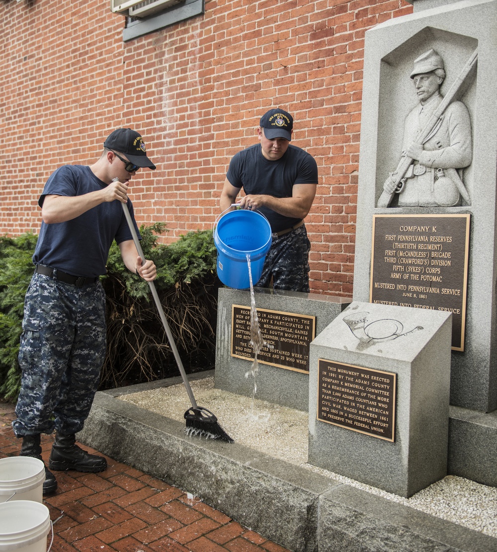 USS Gettysburg operations