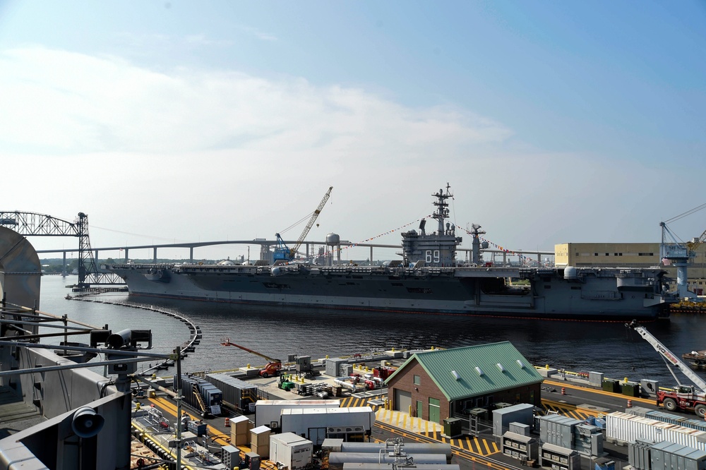 USS Dwight D. Eisenhower operations