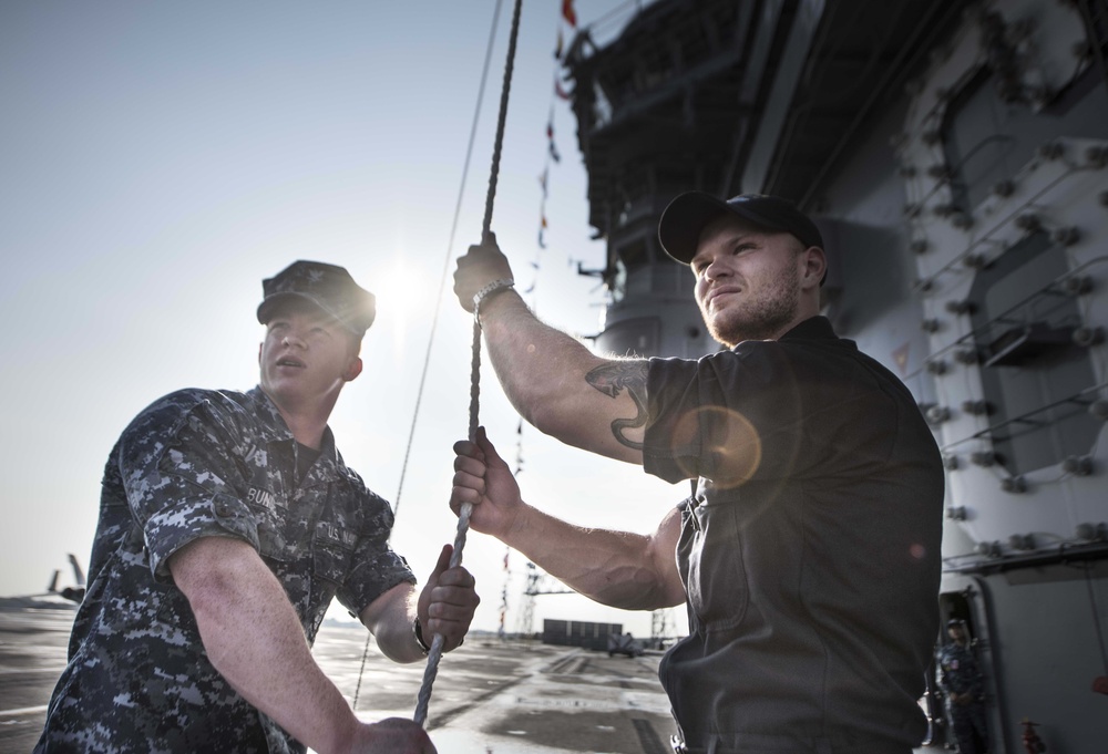 USS Dwight D. Eisenhower operations