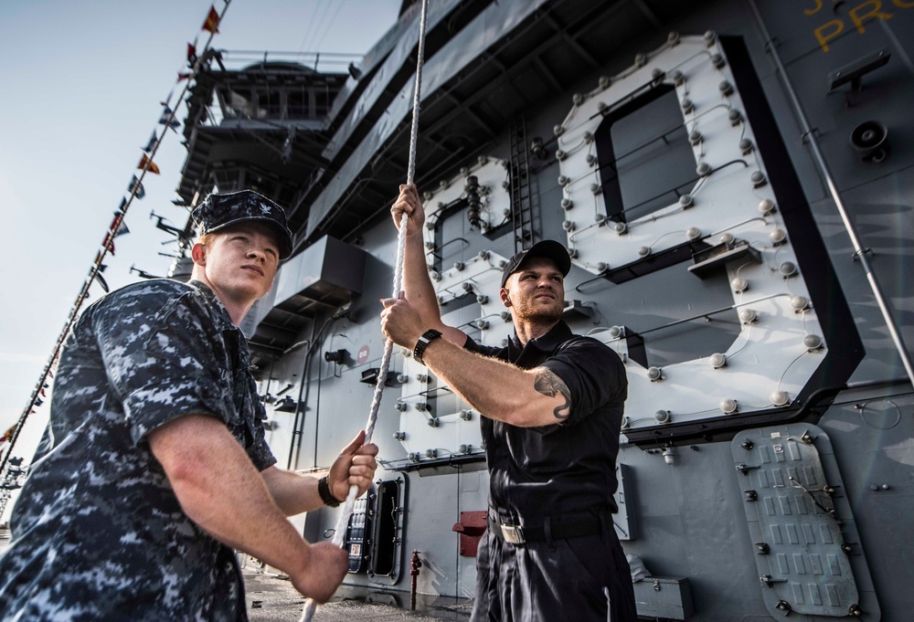 USS Dwight D. Eisenhower operations