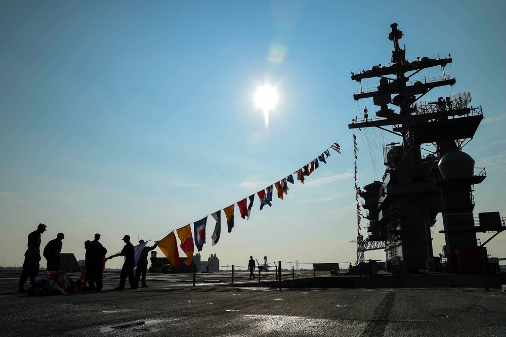 USS Dwight D. Eisenhower operations