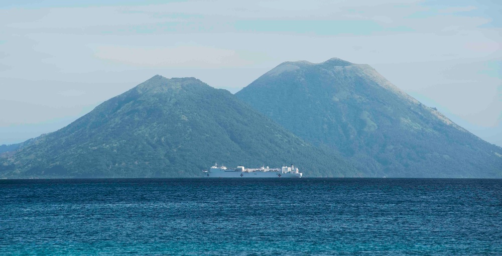 Mercy arrives in Rabaul