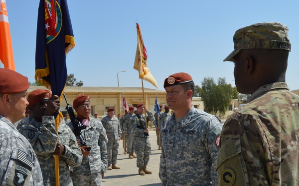 Task Force Sinai change of command