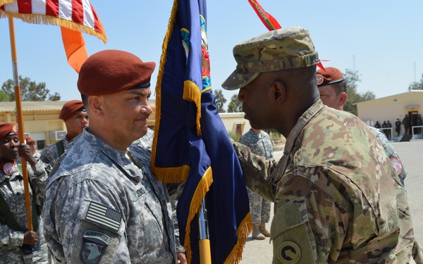 Task Force Sinai change of command