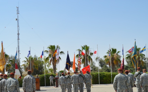 Task Force Sinai change of command