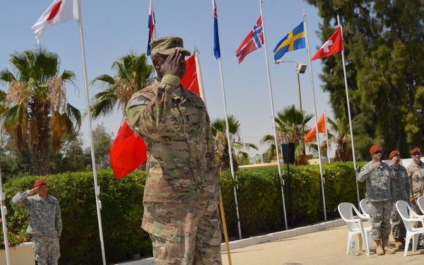 Task Force Sinai change of command