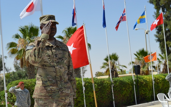 Task Force Sinai change of command - From West Point to the Sinai Peninsula, two lifelong friends continue a tradition started 27 years ago