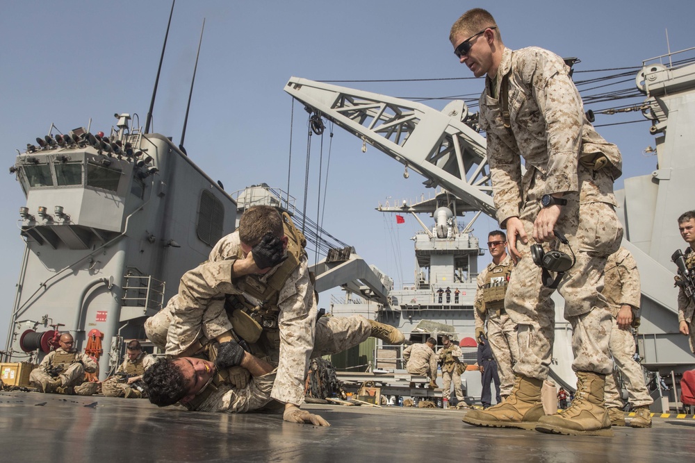 U.S. Marines refine combat skills, build on warrior ethos