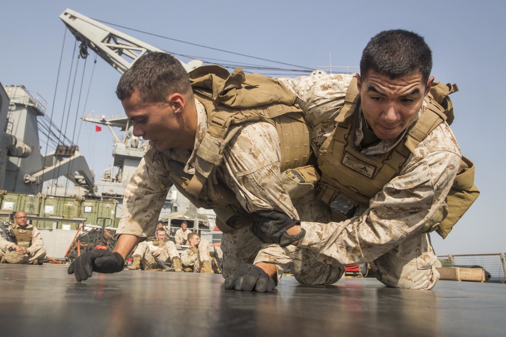 U.S. Marines refine combat skills, build on warrior ethos