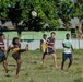 USNS Mercy rugby team practices with Rabaul Redskins during Pacific Partnership 2015