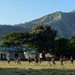 USNS Mercy rugby team practices with Rabaul Redskins during Pacific Partnership 2015