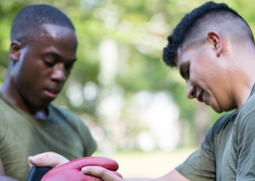 2nd MAW Marines Undergo MCMAP Training