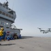 MV-22B Osprey lands on BPC Dixmude