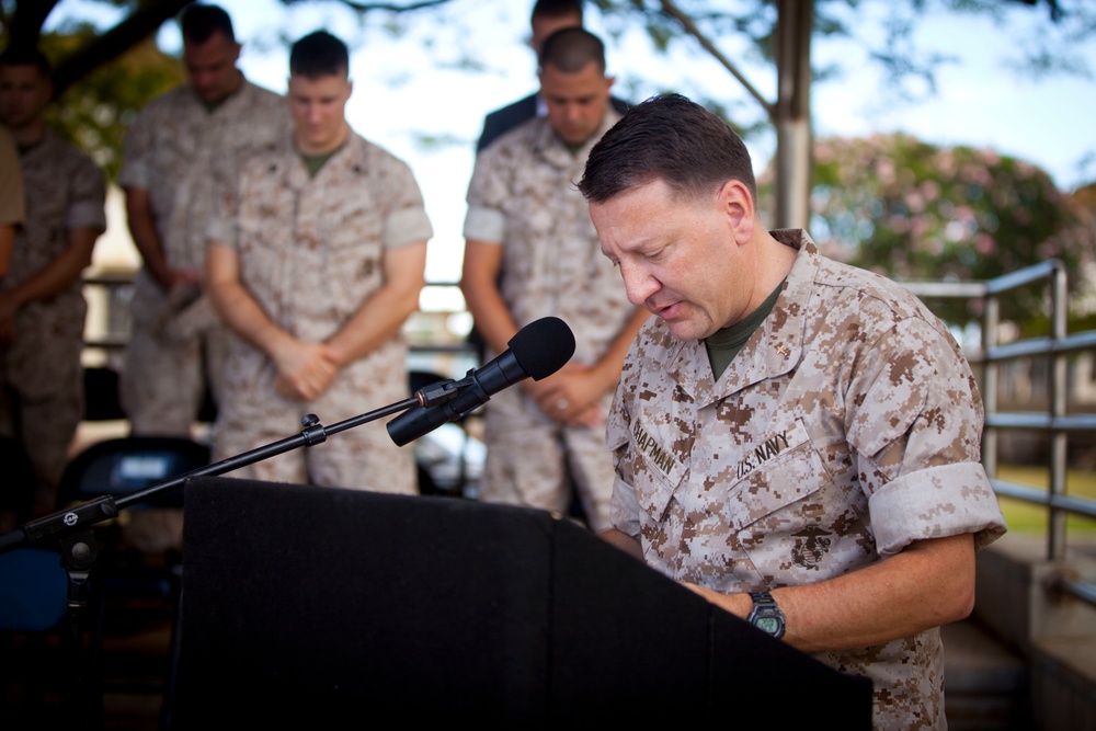 Marine Corps Base Hawaii, HQBN Change of Command Ceremony 2015