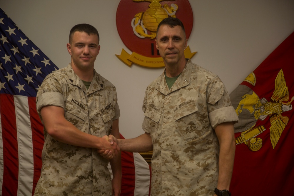 Marine saves Marine Corps more than $100,000 with repairs, receives Gold Disk Award