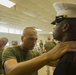 Marine recruits dress in iconic blues for Parris Island boot camp