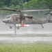 National Guard Black Hawk helicopter on display at Geneseo Air Show