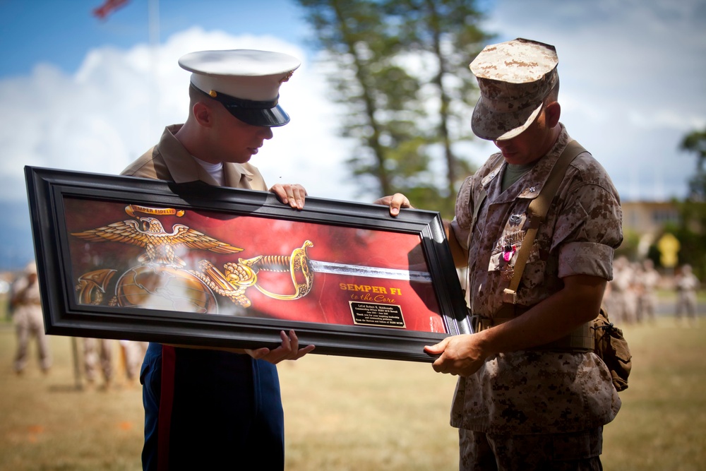 Marine Corps Base Hawaii, HQBN Change of Command Ceremony 2015