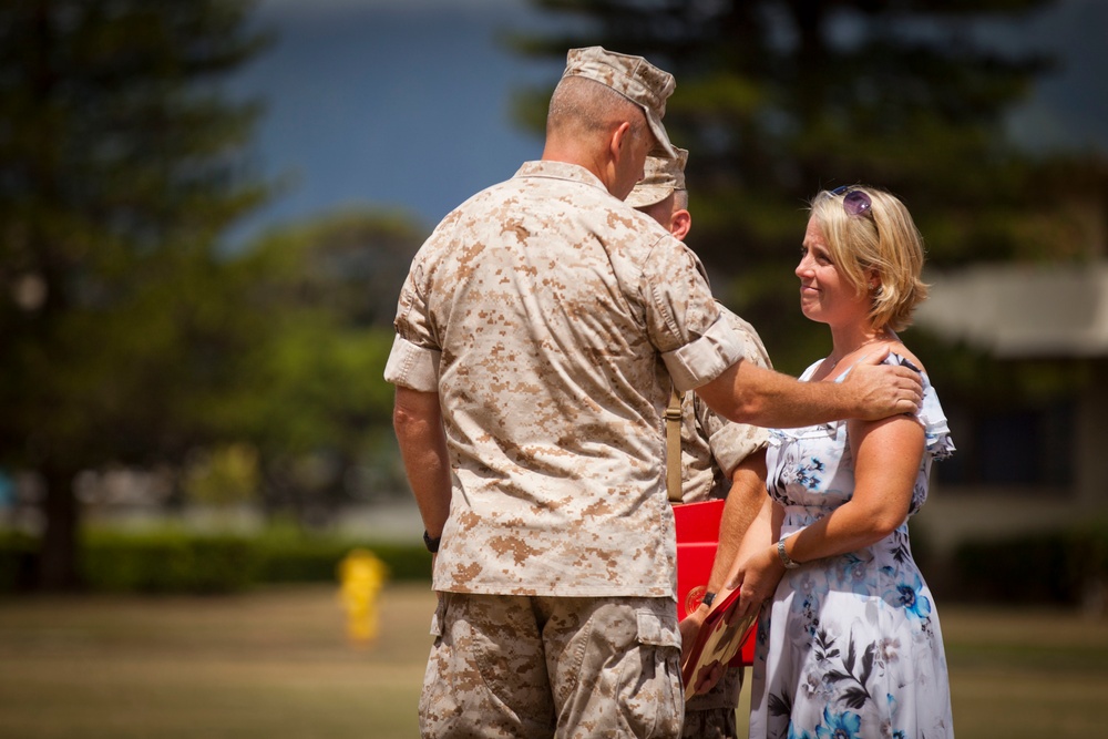 3rd Radio Battalion Change of Command Ceremony 2015