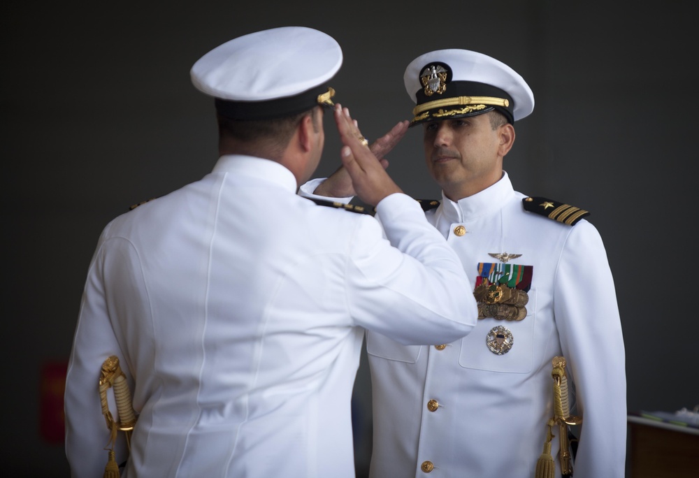 Change of Command Ceremony HSM-37 July 9, 2015