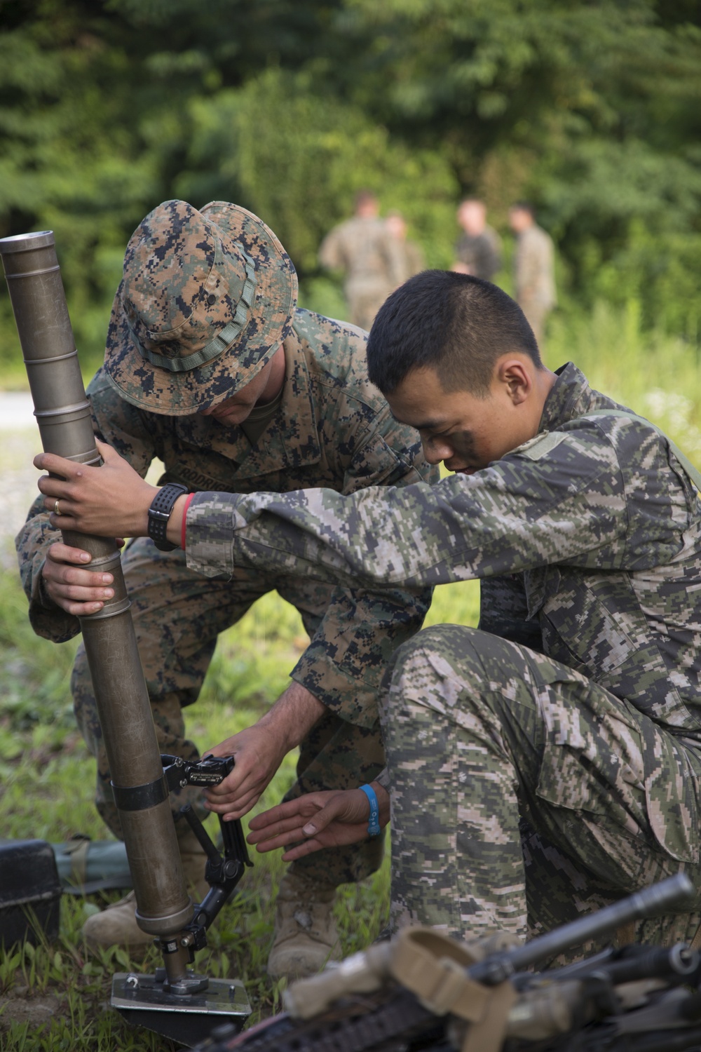 U.S. and Korean Marines share valuable training at Peninsula Express 15