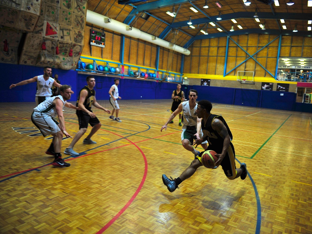 USS Blue Ridge Sailors participate in inter-navy sports while visiting Sydney
