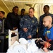 USS Blue Ridge Sailors visit children's hospital in Sydney