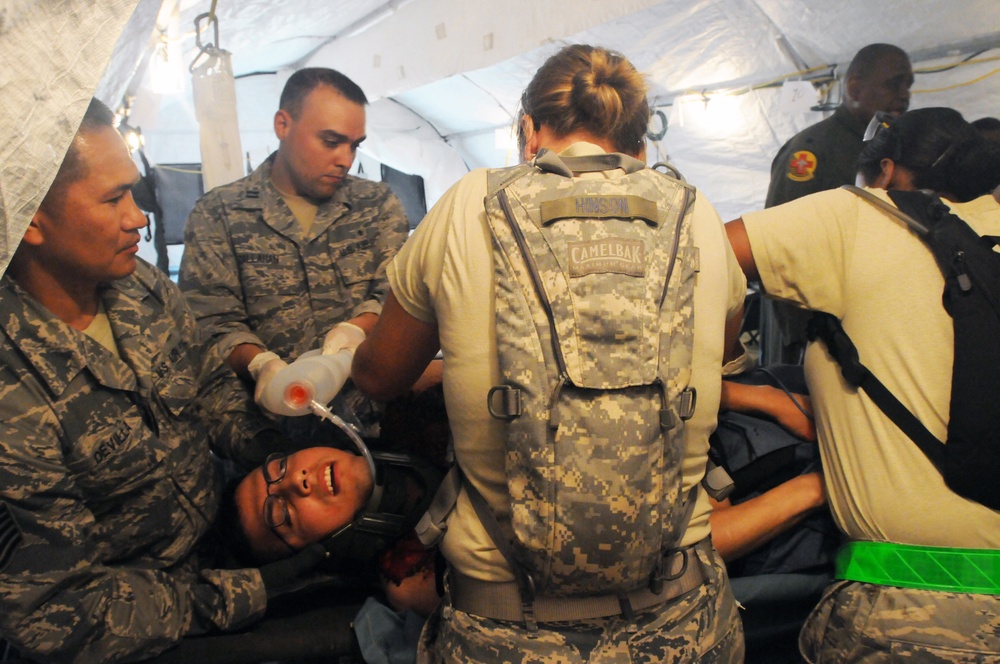 Soldiers, Airmen work together to save lives