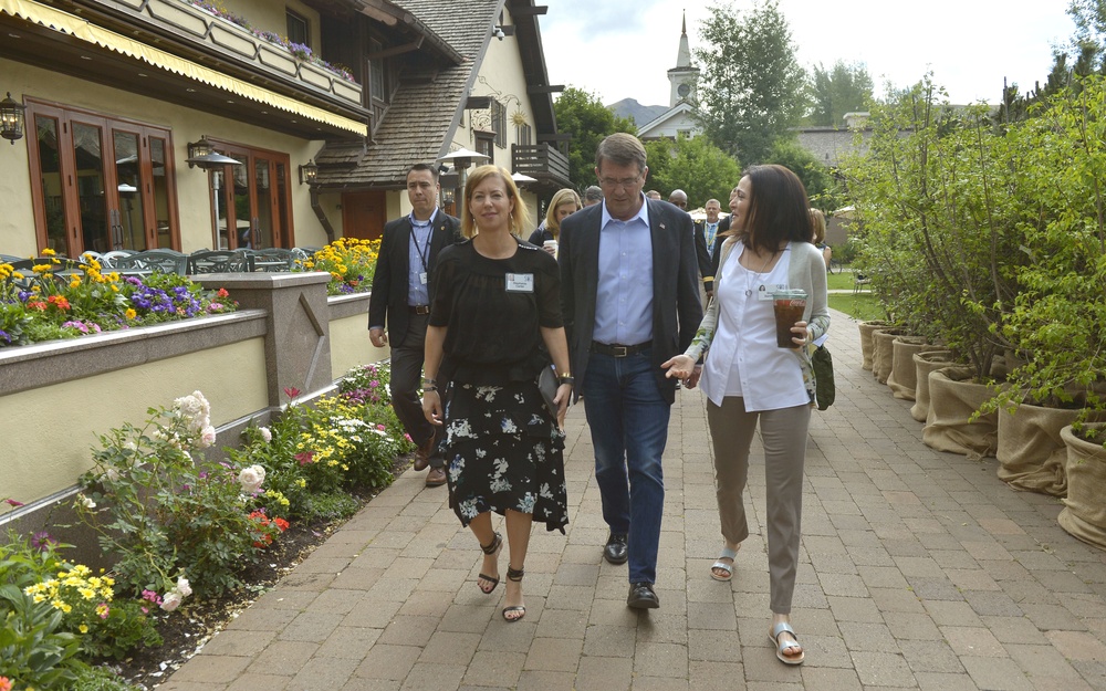 Secretary Carter attends the Allen &amp; Company Sun Valley Conference