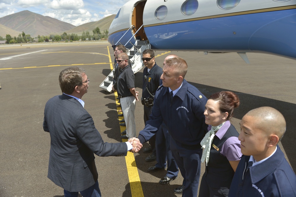 Secretary Carter attends the Allen &amp; Company Sun Valley Conference
