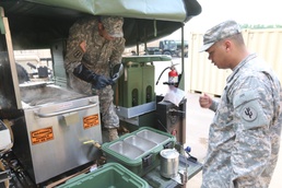 Reservists field new assault kitchen for first long-distance convoy mission
