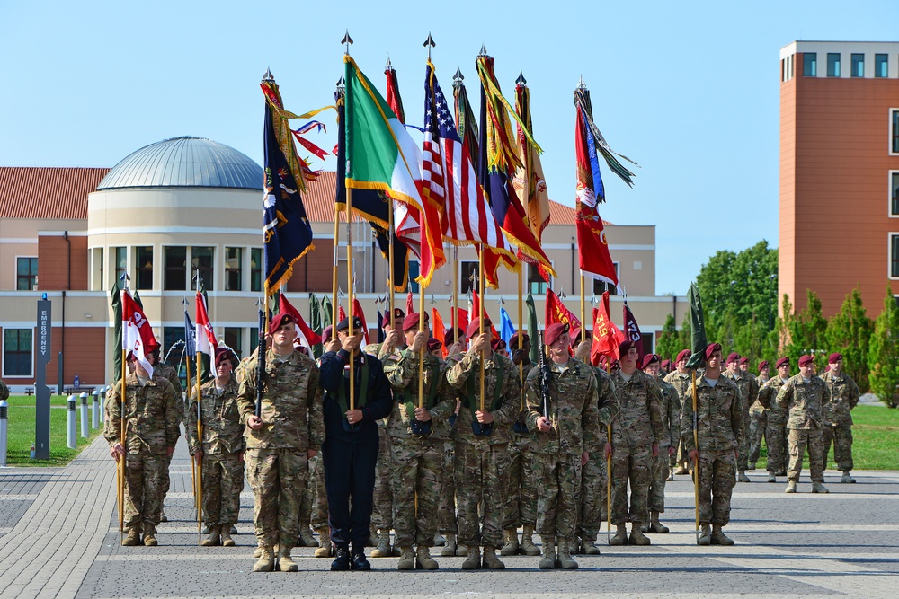 Change of command 173rd Infantry Brigade Combat Team (Airborne)